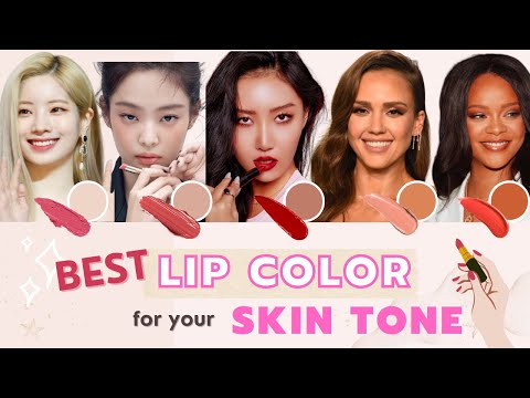 Why that LIP COLOR doesn’t look good on me? How to Choose Best LIP COLOUR for My SKIN TONE