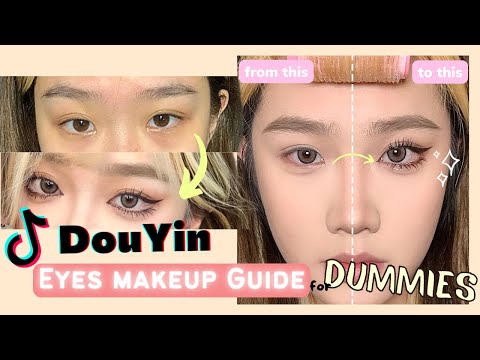 DOUYIN EYES Makeup Guide for Dummies – Inner Corner, Eyeliner, Lower Lid Eyeshadow & Aygeosahl 