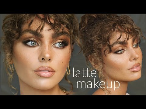 The LATTE MAKEUP TREND🧸☕️ A Talk-Through Makeup Tutorial🤎